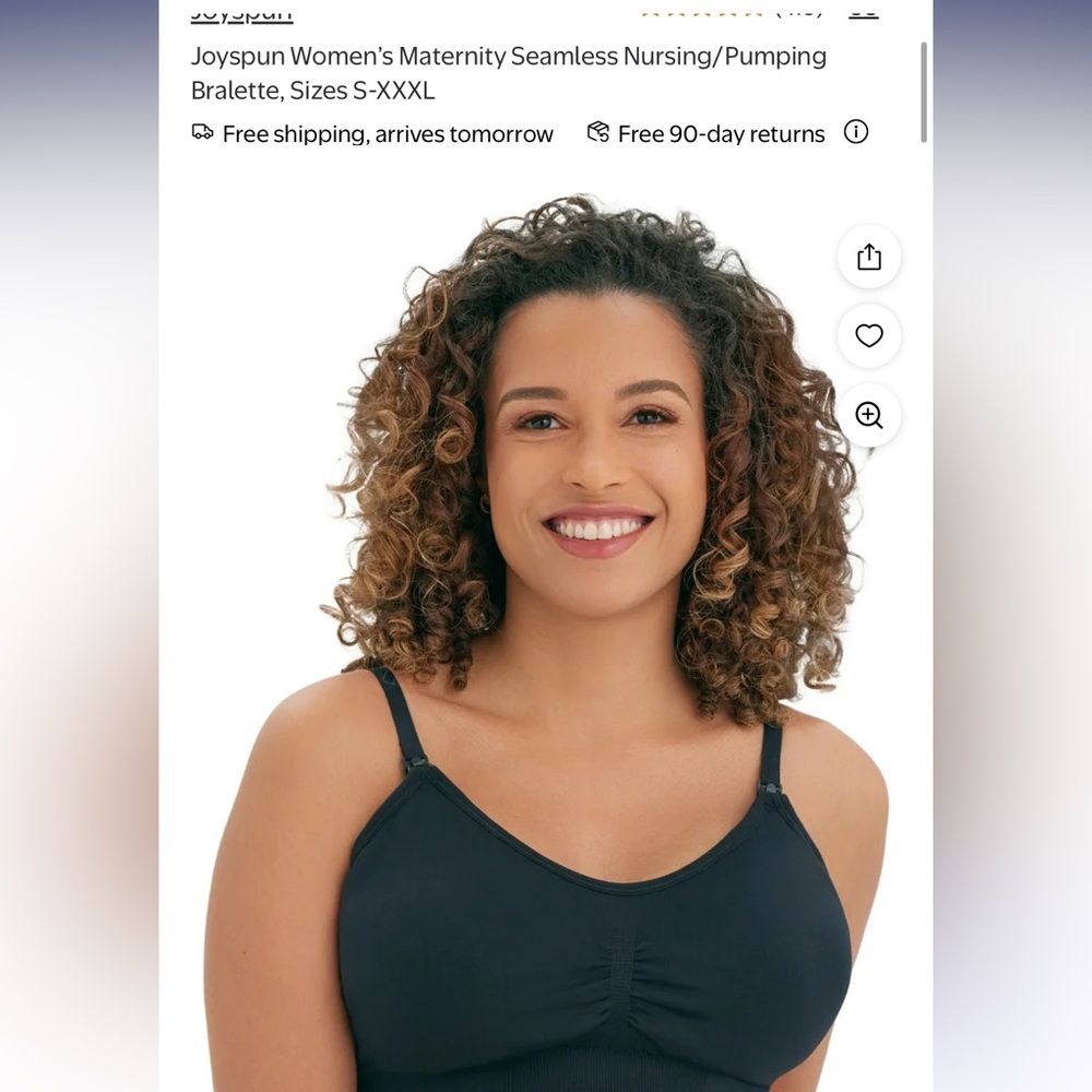 Black Adjustable Strap Bra with Scoop Neckline